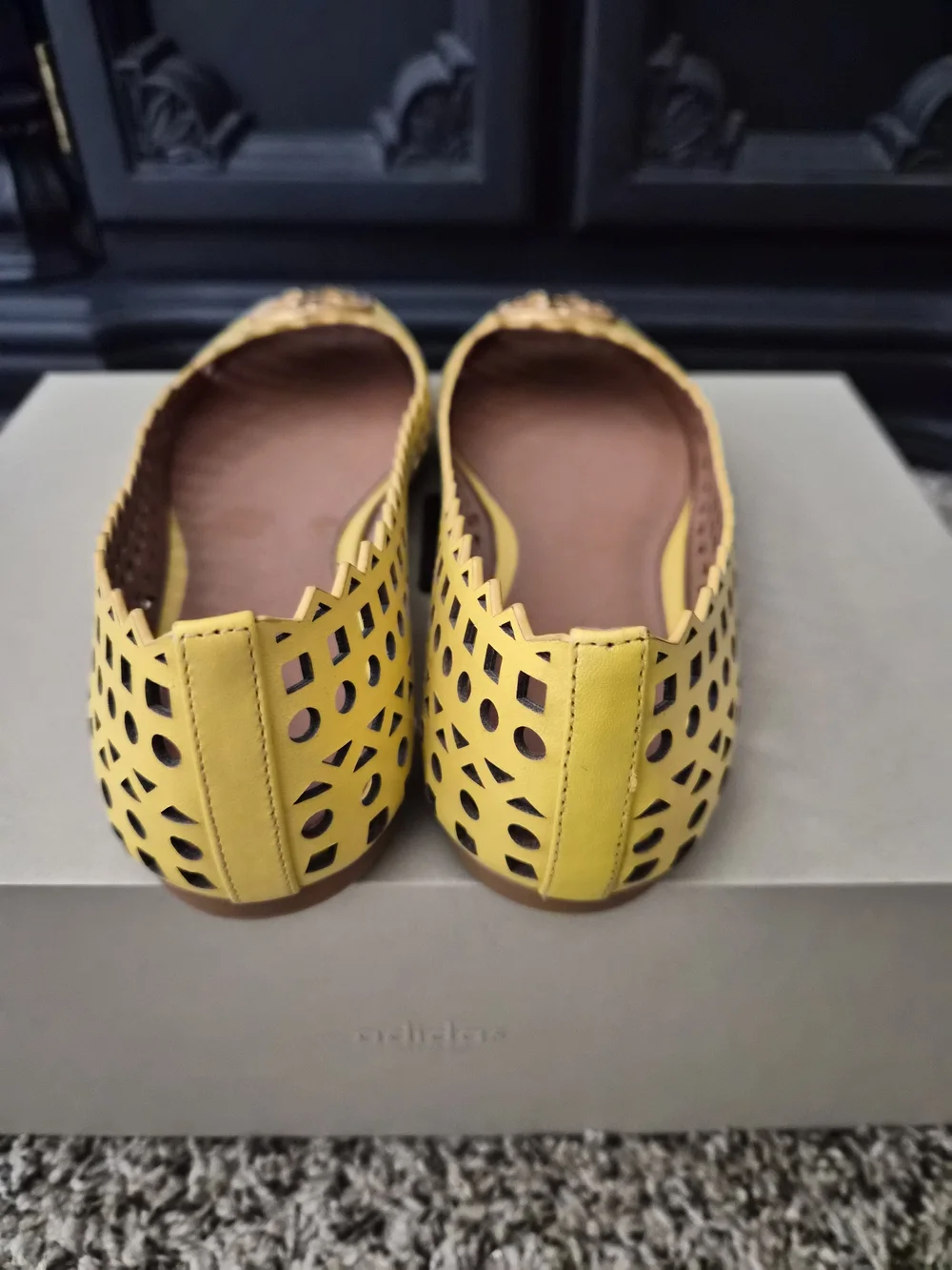 Tory Burch Chelsea Paris Nappa Ballet Flats US8
